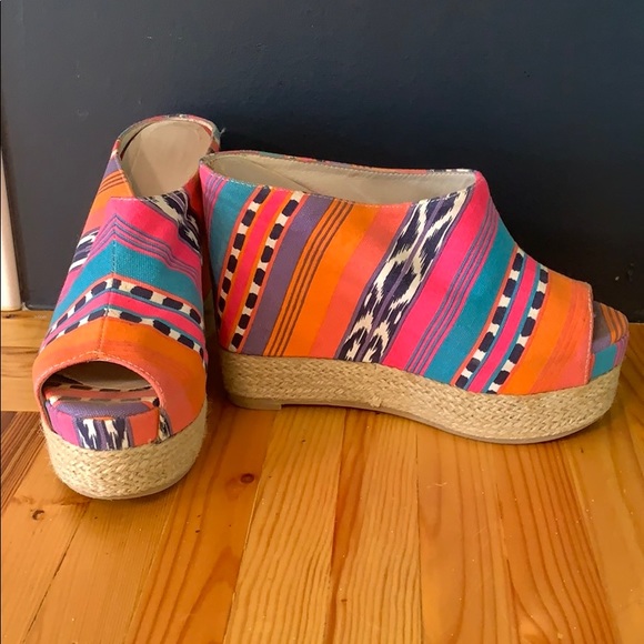 Chinese Laundry Shoes - Colorful Chinese Laundry wedges